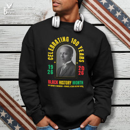 BLACK HISTORY MONTH CENTENNIAL 100 Years BHM スウェットシャツ