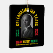 BLACK HISTORY MONTH CENTENNIAL 100 Years BHM セラミックオーナメント (右)