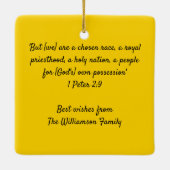 BLACK HISTORY MONTH CENTENNIAL 100 Years BHM セラミックオーナメント (裏面)