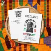 BLACK HISTORY MONTH Centennial Woodson Dinner 招待状