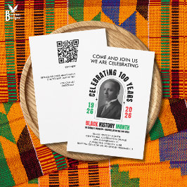 BLACK HISTORY MONTH Centennial Woodson Dinner 招待状