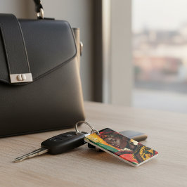 Black History Month Divine Queen Spirit Art キーホルダー