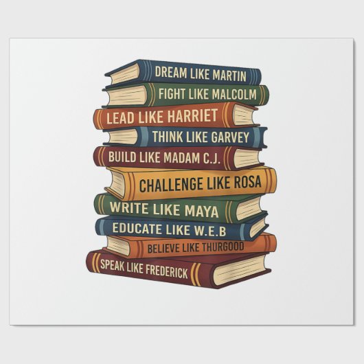 Black History Month Dream ラッピングペーパー (フラット)