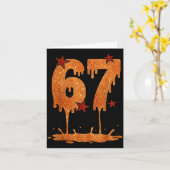 Black History Month Dripng 67 Cool Meme 6 7 Funn  カード (黄色い花)