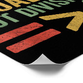 Black History Month Equality Greater Than Division ポスター (角)