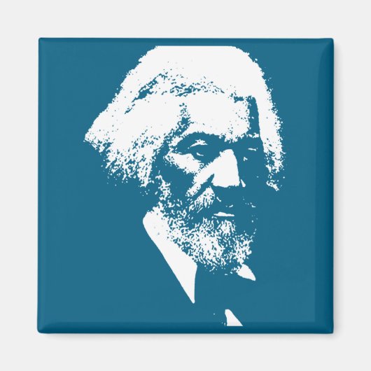 Black History Month Erick Dougl Silhouette T S  マグネット (正面)