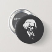 Black History Month Erick Dougl Silhouette T S  缶バッジ (正面&裏面)