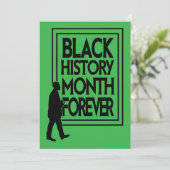 Black History Month Forever 招待状 (スタンド正面)
