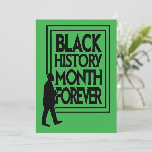Black History Month Forever 招待状 (スタンド正面)