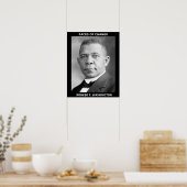 Black History Month Heroes - Booker T. Washington ポスター (キッチン)