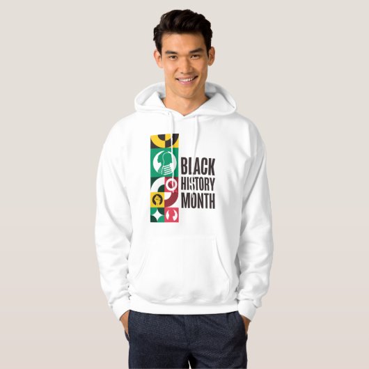 Black History Month Hoodie パーカ (正面フル)