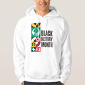 Black History Month Hoodie パーカ (正面)
