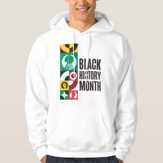 Black History Month Hoodie パーカ (正面)