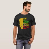 Black History Month I Am Black History Tシャツ (正面フル)