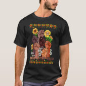 Black History Month Inspiring Black Leaders Power  Tシャツ (正面)
