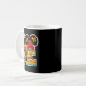 Black History Month Love Afro Toddler Girls Americ コーヒーマグカップ (正面左)