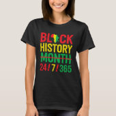 Black History Month One Month Cant Hold Our Histor Tシャツ (正面)