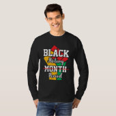 Black History Month Period African Pride BHM Women Tシャツ (正面フル)