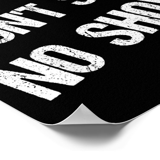 Black History Month Phrases One Monkey Don't Stop  ポスター (角)