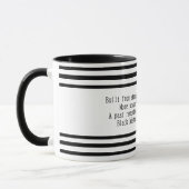 Black History Month Poem Mug マグカップ (左)