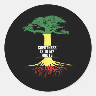 Black History Month Pride African American History ラウンドシール