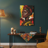 Black History Month Royal Queen Spirit Art キャンバスプリント