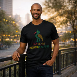 Black History Month Sankofa Bird 100 Years トライブレンドＴシャツ