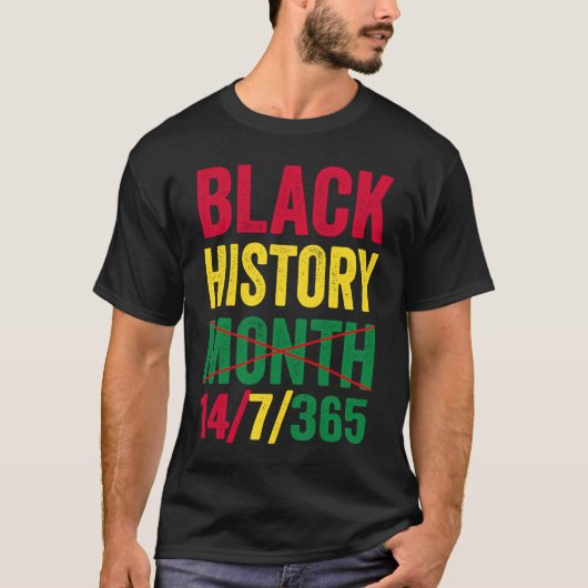 Black History Month Tシャツ (正面)