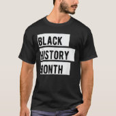 Black History Month Tシャツ (正面)