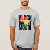 Black History Month T-Shirt Tシャツ (正面)