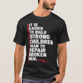 Black History Month Tees Frederick Douglass Quote  Tシャツ (正面)