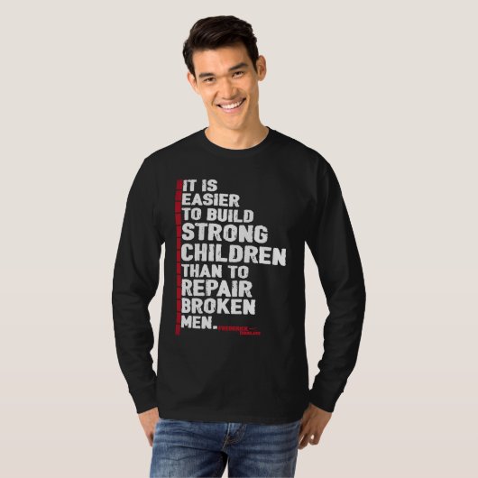 Black History Month Tees Frederick Douglass Quote  Tシャツ (正面フル)