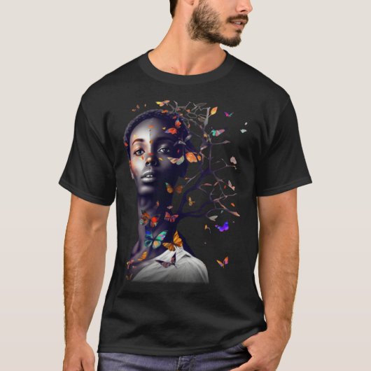 Black History Month the emergence of Butterfly hop Tシャツ (正面)