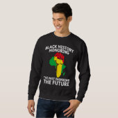 Black History Month USA History America African 1 スウェットシャツ (正面フル)