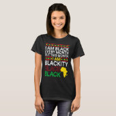 Black History Month USA History America African Tシャツ (正面フル)