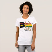 Black History Never Stops BHM Graphic Tee Tシャツ (正面フル)