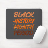 Black History Period African American History Men  マウスパッド (マウス)