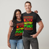 Black History Prince Melanin Boy Son Bruh Brown Sk Tシャツ (ユニセックス)