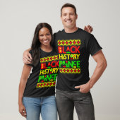 Black History Prince Melanin Boy Son Bruh Brown Sk Tシャツ (ユニセックス)