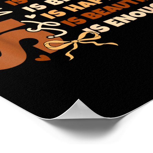 Black History She Is Me Strong Educated Blessed Wo ポスター (角)