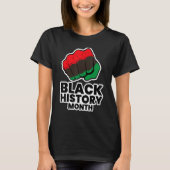Black Historys Black History Month_1 Tシャツ (正面)