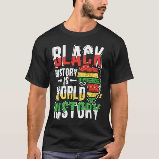 Black Histroy Month  Prde African American Tシャツ (正面)