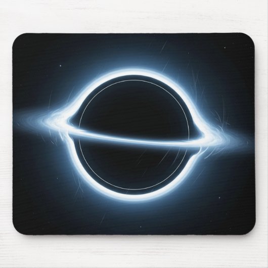 Black Hole Accretion Disk Cosmic Mousepad マウスパッド (正面)