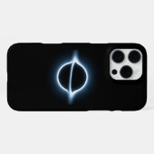 Black Hole Accretion Disk Phone Case iPhoneケース (裏面横)
