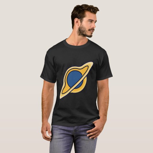 Black Hole Astro Physics Tシャツ (正面フル)