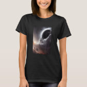 Black Hole In A Galaxy Universe Space Science Tシャツ (正面)