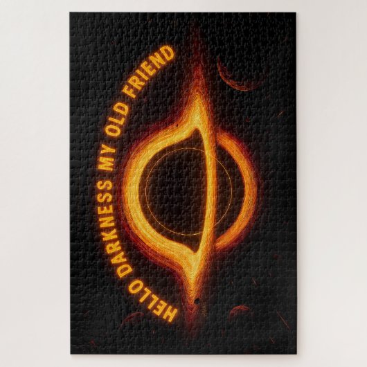 Black Hole Interstellar Conversation ジグソーパズル (縦)