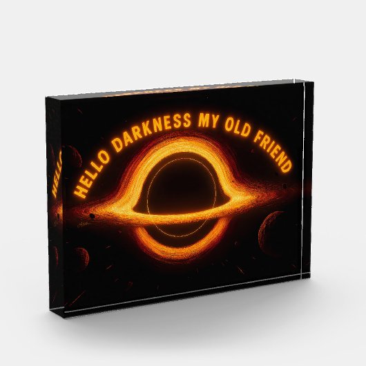 Black Hole Interstellar Conversation フォトブロック (左)