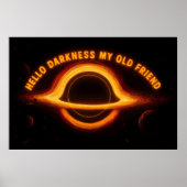 Black Hole Interstellar Conversation ポスター (正面)