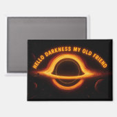 Black Hole Interstellar Conversation マグネット (正面/裏面)